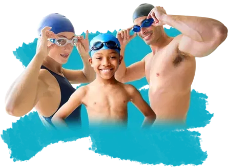 des offres de cours de natation pour toute la famille : enfant, maman et papa